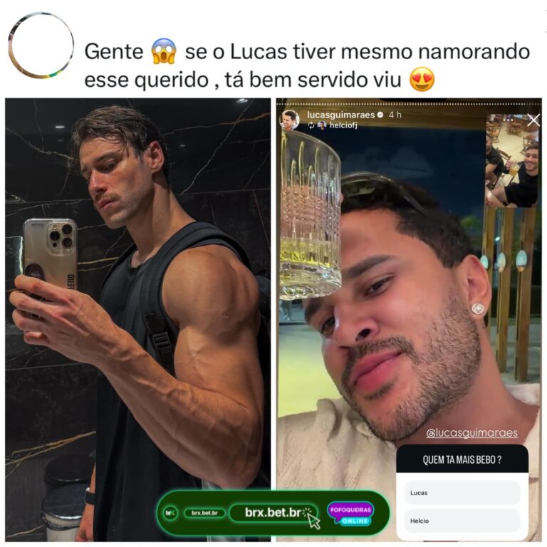 Uau! Lucas Guimarães revela print de chamada com o suposto affair no Instagram…