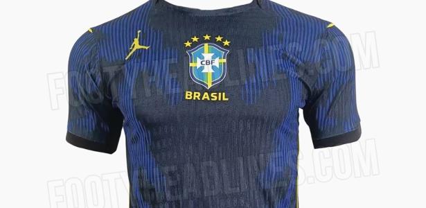 Site vaza imagens da nova camisa azul da seleção; confira!