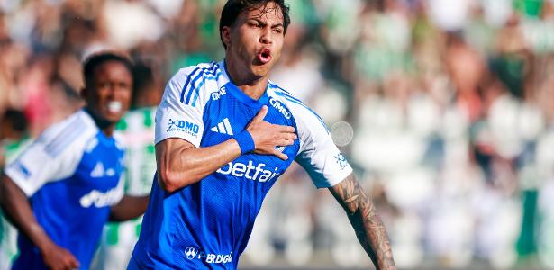 Kaio Jorge brilha com dois gols, e Cruzeiro empata com o Juventude