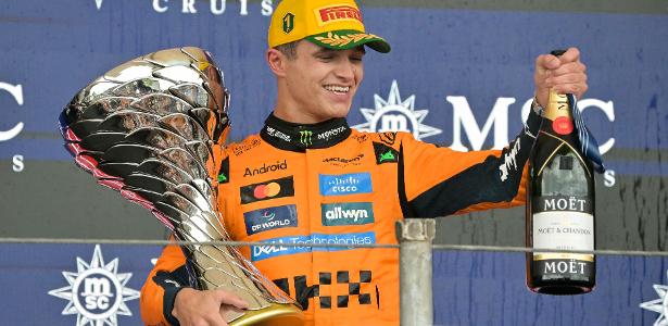 Norris conquista GP de SP, Verstappen brilha e Bortoleto se acidenta