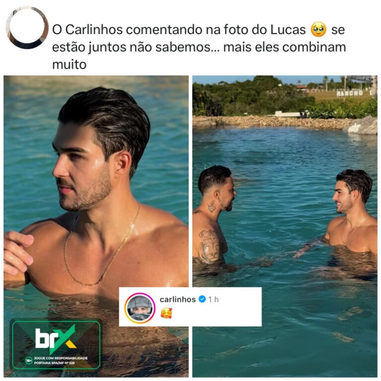 Aqui está uma sugestão de título para o Instagram: 

“Conexões?! Após rumores sobre um possível romance entre Car…”