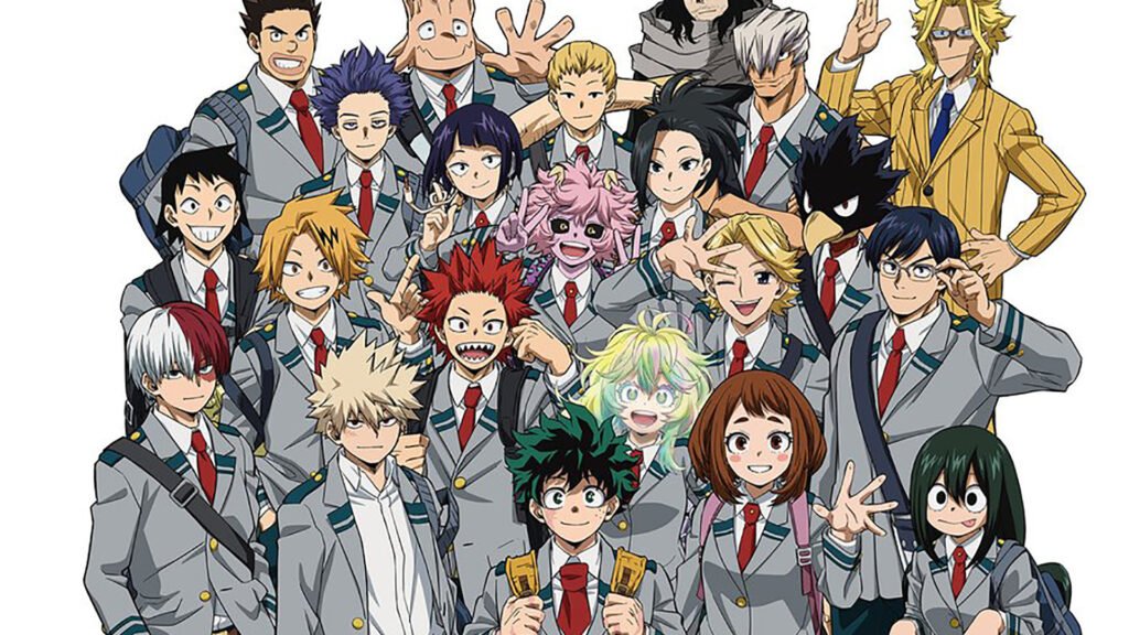 Anime My Hero Academia termina amanhã após nove anos