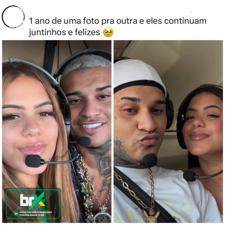 Sempre Juntos! Eduarda e Neiff compartilham momento a caminho do “Ranc…” no Instagram.