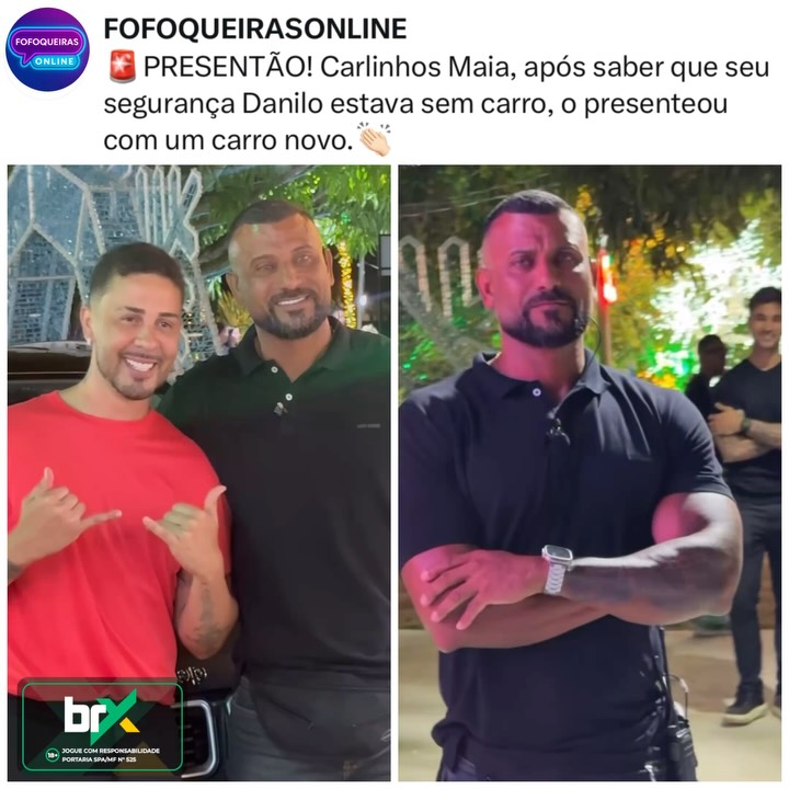 Carlinhos Maia surpreende Danilo, seu segurança, com um carro novo!