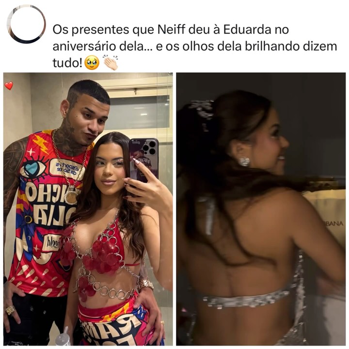 Anderson Neiff surpreende Eduarda Gutierrez em seu aniversário!