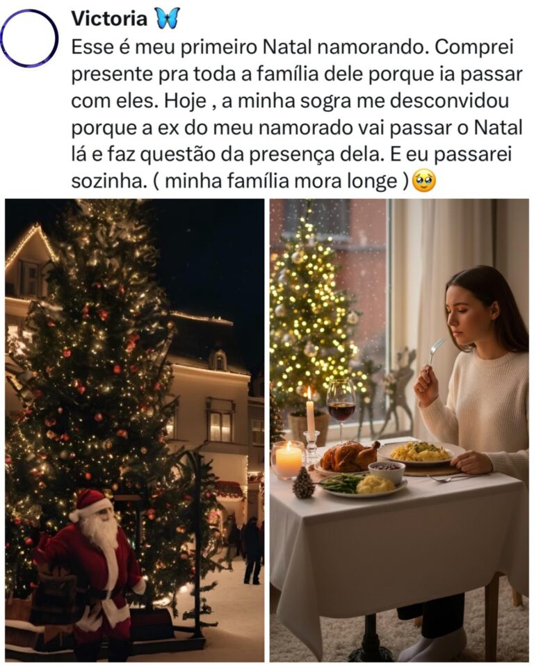 Eita! Internauta revela que foi desconvidada para o Natal…