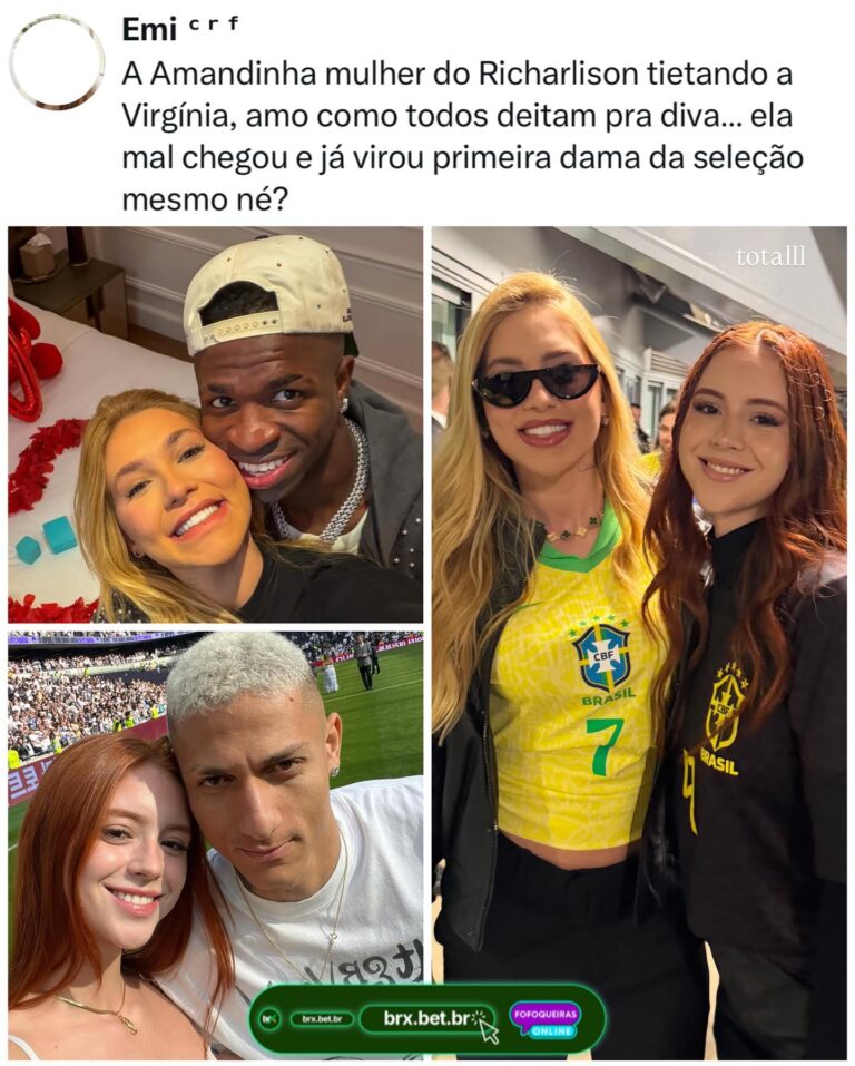 DIVAS! Amanda Araújo, esposa de Richarlison, compartilha foto em casa…