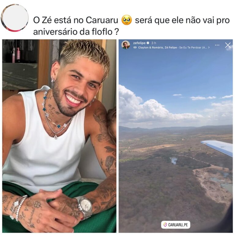 Zé Felipe revela que está em Caruaru (PE) no dia da…