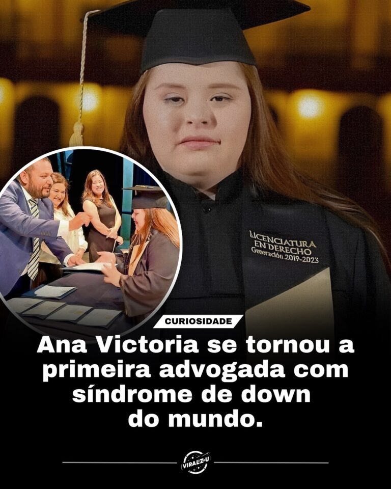 Ana Victoria Espino De Santiago faz história como a primeira a…