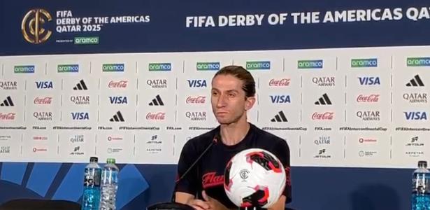 Filipe Luís prioriza a Liberta e menciona Flamengo atrás dos europeus.